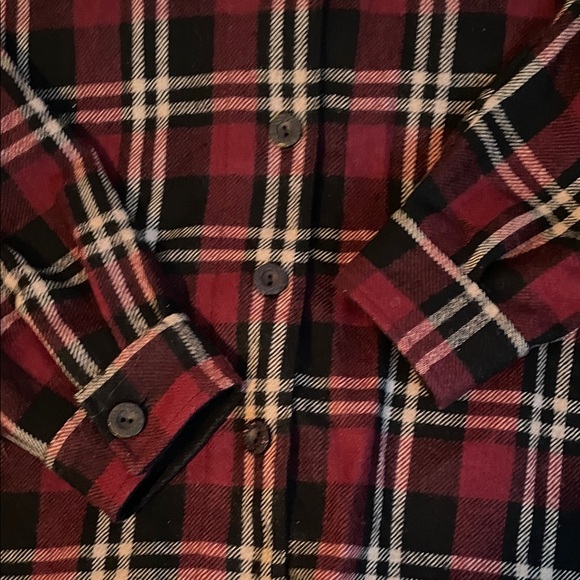 Christopher & Banks Shacket Plaid Jacket XL - Picture 9 of 9